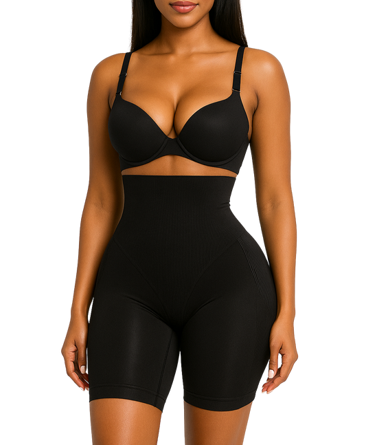 Short gainant taille haute